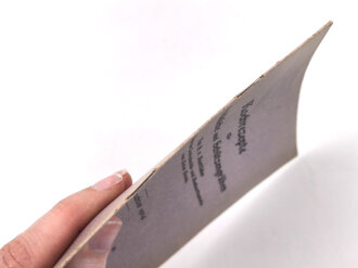 "Kochrezepte für Feldküche und Schützengräben" datiert 1914, 8 Seiten, DIN A6