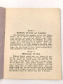 "Kochrezepte für Feldküche und Schützengräben" datiert 1914, 8 Seiten, DIN A6