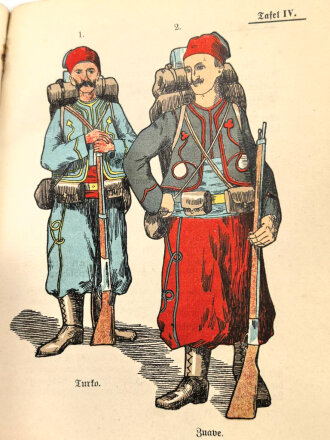 "Kurze Zusammenstellung über die Französische Armee" datiert 1914, 31 Seiten plus Tafeln, DIN A6