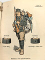 "Kurze Zusammenstellung über die Französische Armee" datiert 1914, 31 Seiten plus Tafeln, DIN A6