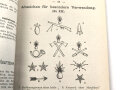 "Kurze Zusammenstellung über die Französische Armee" datiert 1917, 46 Seiten plus Tafeln, DIN A6