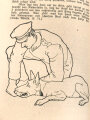 "Leitfaden für die Abrichtung des Diensthundes" datiert 1922, 162 Seiten, DIN A5