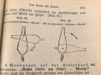 "Der Dienstunterricht für den Kanonier und Fahrer der Feldartillerie" datiert 1908, 162 Seiten, DIN A5