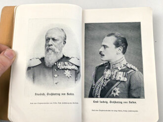 "Der Dienstunterricht für den Kanonier und Fahrer der Feldartillerie" datiert 1908, 162 Seiten, DIN A5