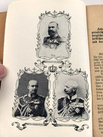 "Der Dienstunterricht für den Kanonier und Fahrer der Feldartillerie" datiert 1908, 162 Seiten, DIN A5