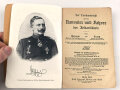 "Der Dienstunterricht für den Kanonier und Fahrer der Feldartillerie" datiert 1908, 162 Seiten, DIN A5