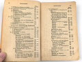 "Der Dienstunterricht für den Kanonier und Fahrer der Feldartillerie" datiert 1908, 162 Seiten, DIN A5