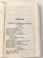 "Das Gesetz über die Verpflichtung zum Kriegsdienste im Königreich Württemberg" datiert 1868, 336 Seiten, DIN A5