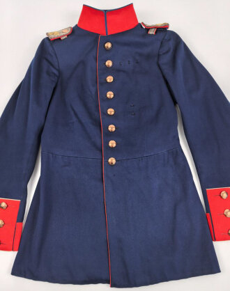 Preußen, Waffenrock für einen Angehörigen im Infanterie Regiment 143, Standort Straßburg. Eigentumstück in sehr gutem Zustand