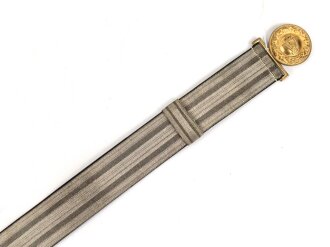 Preußen, Feldbinde für einen Offizier . Sehr guter Zustand, Gesamtlänge 119cm