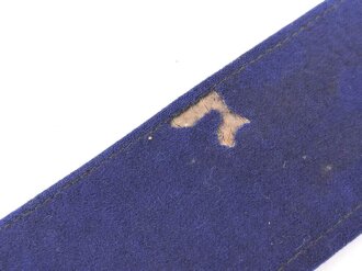 Preußen, Feldbinde für einen Militärarzt. Guter Zustand, das besondere Schloß mit sehr gut erhaltener Vergoldung. Gesamtlänge 112cm