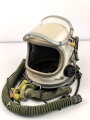Russland, Pilotenhelm GSH-6A aus der Zeit des kalten Krieg. Gebraucht, guter Gesamtzustand, so von MiG  Piloten für große Höhen getragen