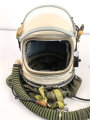 Russland, Pilotenhelm GSH-6A aus der Zeit des kalten Krieg. Gebraucht, guter Gesamtzustand, so von MiG  Piloten für große Höhen getragen