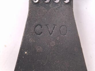 Einführstück für einen Maschinengewehr Gurt der Wehrmacht. Hersteller cvo
