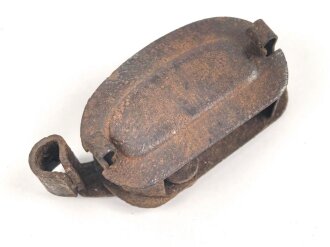 Winterabzug für k98 der Wehrmacht, grob gereinigter Bodenfund, beweglich