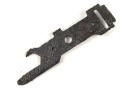Spannschlüssel für Tellerminen Zünder der Wehrmacht. Narbiger Bodenfund