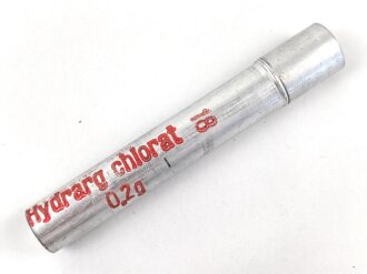 Aluminiumröhrchen leer "Hydrarg chlorat...