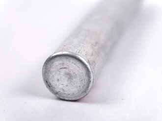 Aluminiumröhrchen leer "Hydrarg chlorat 0,2g" Sanitätsmaterial Wehrmacht