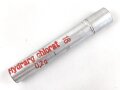 Aluminiumröhrchen leer "Hydrarg chlorat 0,2g" Sanitätsmaterial Wehrmacht