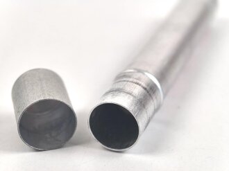 Aluminiumröhrchen leer "Hydrarg chlorat 0,2g" Sanitätsmaterial Wehrmacht
