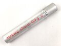 Aluminiumröhrchen leer "Hydrarg chlorat 0,2g" Sanitätsmaterial Wehrmacht