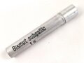 Aluminiumröhrchen leer "Bismut subgallic 1g" Sanitätsmaterial Wehrmacht