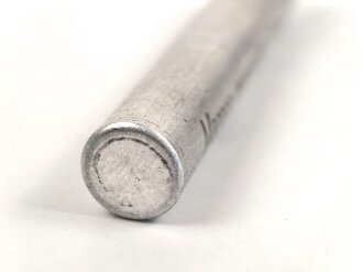 Aluminiumröhrchen leer "Magnes. peroxydat 0,5g" Sanitätsmaterial Wehrmacht