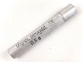 Aluminiumröhrchen leer "Magnes. peroxydat 0,5g" Sanitätsmaterial Wehrmacht