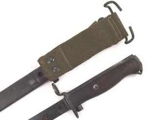 Norwegen, Seitengewehr Modell 1894/43 - M4 SLK, so ab 1956 getragen