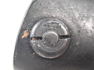 Norwegen, Seitengewehr Modell 84/98 der Wehrmacht aptiert für Modell 1957 Selbstladegewehr mit Tragehaken für ein U.S. Lochkoppel