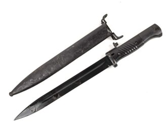 Norwegen, Seitengewehr Modell 84/98 der Wehrmacht aptiert...