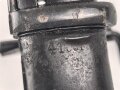 Norwegen, Seitengewehr Modell 84/98 der Wehrmacht aptiert für Modell 1957 Selbstladegewehr mit Tragehaken für ein U.S. Lochkoppel