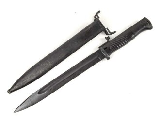 Norwegen, Seitengewehr Modell 84/98 der Wehrmacht aptiert...