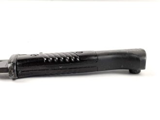 Norwegen, Seitengewehr Modell 84/98 der Wehrmacht aptiert für Modell 1957 Selbstladegewehr mit Tragehaken für ein U.S. Lochkoppel