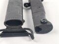 Norwegen, Seitengewehr Modell 84/98 der Wehrmacht aptiert für Modell 1957 Selbstladegewehr mit Tragehaken für ein U.S. Lochkoppel