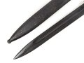 Norwegen, Seitengewehr Modell 84/98 der Wehrmacht aptiert für Modell 1957 Selbstladegewehr mit Tragehaken für ein U.S. Lochkoppel