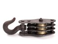 Flaschenzug " Reichsheer 1937" Guter Zustand, Gesamthöhe etwa 16,5cm