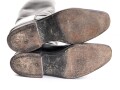 Paar Reitstiefel für Offiziere der Wehrmacht. Leicht getragenes Paar in gutem Gesamtzustand, Sohlenlänge 27cm, mit Stiefelspannern