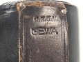 Querflöte Wehrmacht in Hülle aus Ersatzmaterial, diese markiert " GEWA DRGM"
