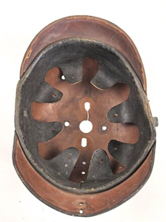 Kaiserreich, Korpus für eine Pickelhaube für Mannschaften, datiert 1913