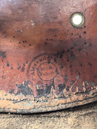 Kaiserreich, Korpus für eine Pickelhaube für Mannschaften, Kammerstück Infanterie Regiment 132 Straßburg
