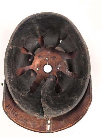 Kaiserreich, Korpus für eine Pickelhaube für Mannschaften, Kammerstück Infanterie Regiment 132 Straßburg