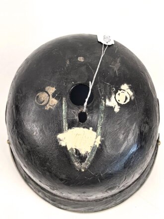 Kaiserreich, Korpus für eine Pickelhaube für Mannschaftenm war zu einer Feuerwehrhaube umgebaut