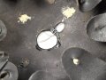 Kaiserreich, Korpus für eine Pickelhaube für Mannschaftenm war zu einer Feuerwehrhaube umgebaut