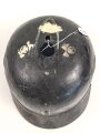 Kaiserreich, Korpus für eine Pickelhaube für Mannschaftenm war zu einer Feuerwehrhaube umgebaut