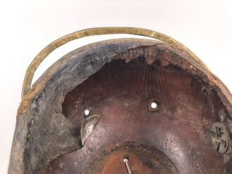 Kaiserreich, Korpus für eine Pickelhaube für Mannschaften, Kammerstück "Infanterie Regiment 132"