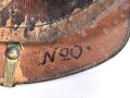 Kaiserreich, Korpus für eine Pickelhaube für Mannschaften, Kammerstück "Infanterie Regiment 132"