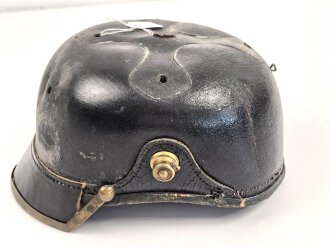 Kaiserreich, Korpus für eine Pickelhaube, datiert 1915