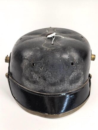 Kaiserreich, Korpus für eine Pickelhaube, datiert 1915