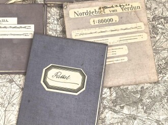 Konvolut Landkarten Frankreich. Verdun, Metz usw. Alle Zivil und nach dem 1. Weltkrieg